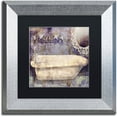 thumbnail image 1 of Trademark Fine Art "Le Bain Paris II" Canvas Art by Color Bakery Black Matte, Silver Frame, 1 of 4