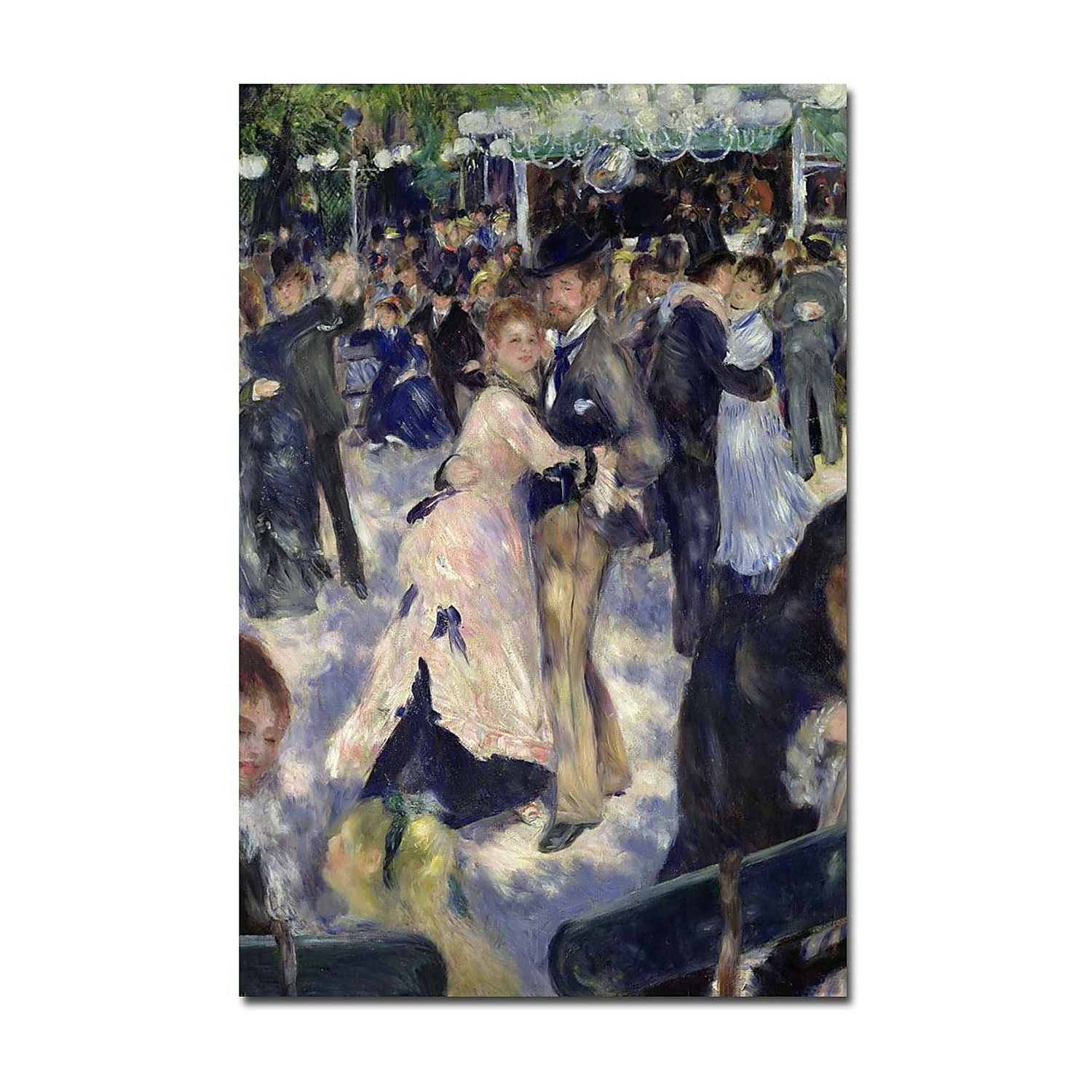 Trademark Fine Art "Le Moulin de la Galette" Canvas Art by Pierre-Auguste Renoir