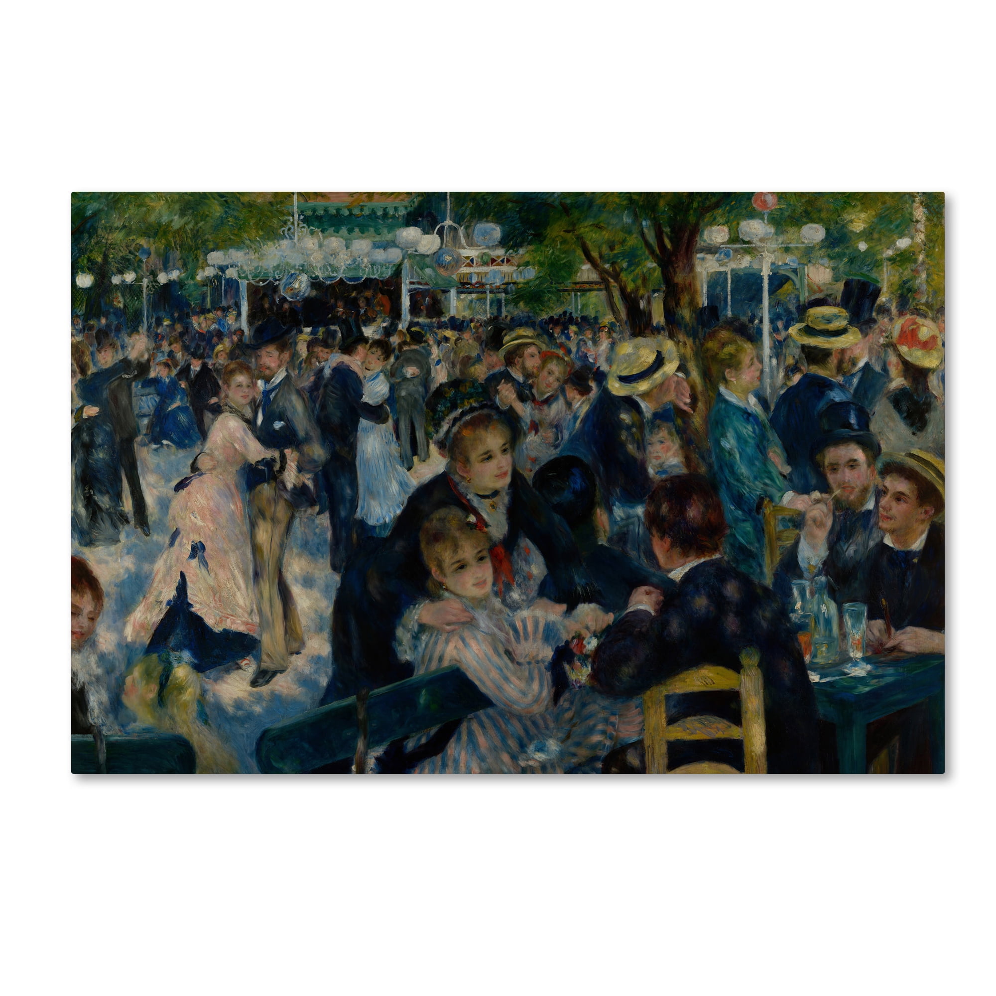 Trademark Fine Art 'Le Moulin de la Galette' Canvas Art by Pierre-Auguste Renoir