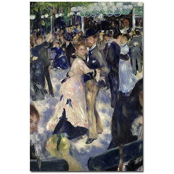 Trademark Fine Art "Le Moulin de la Galette" Canvas Art by Pierre-Auguste Renoir