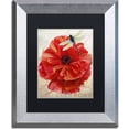 thumbnail image 1 of Trademark Fine Art "Le Pavot Dragonfly" Canvas Art by Color Bakery, Black Matte, Silver Frame, 1 of 1
