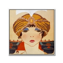 Trademark Fine Art 'Le Turban' Canvas Art by Vintage Lavoie