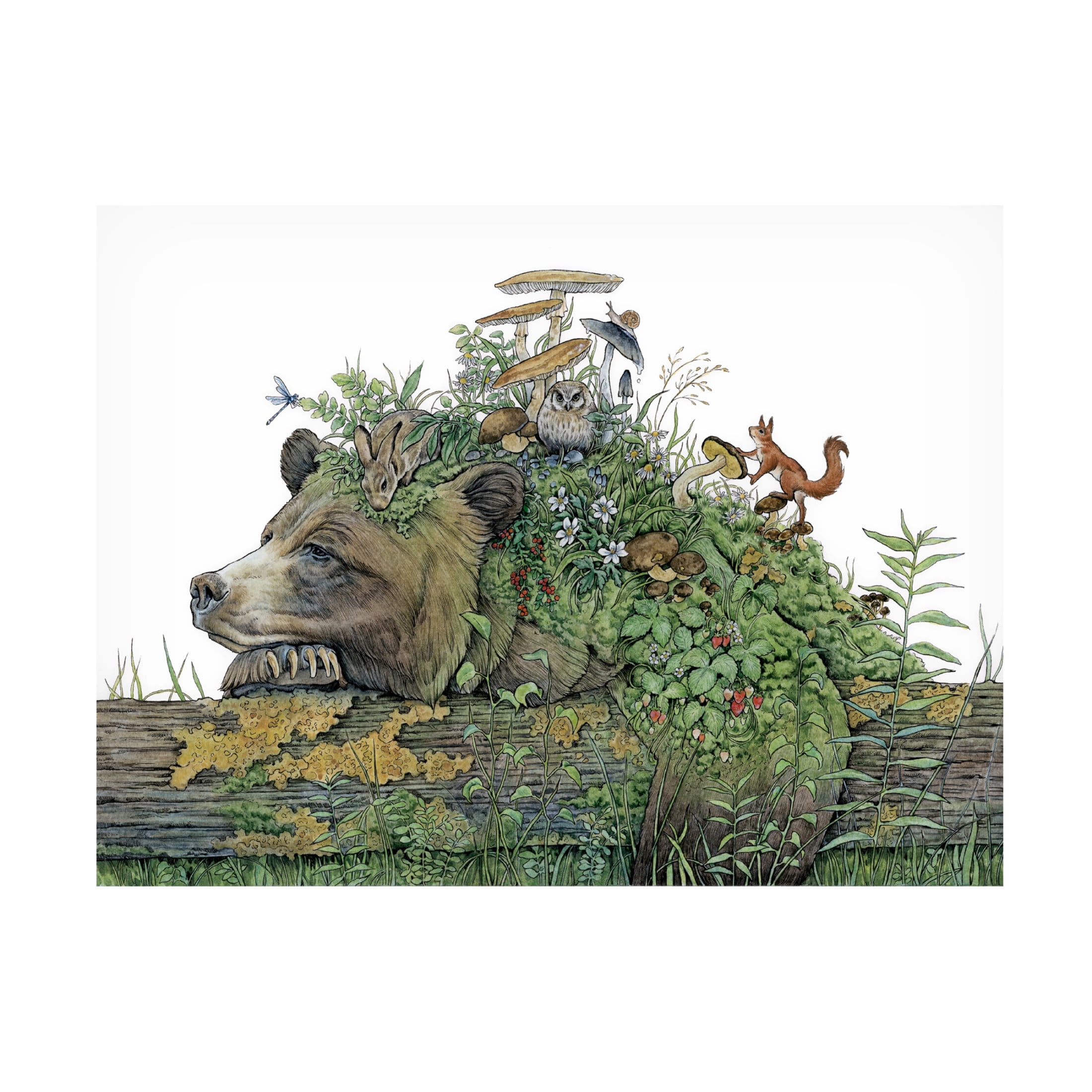 Trademark Fine Art Lea Chaillaud All As One Canvas Wall Art
