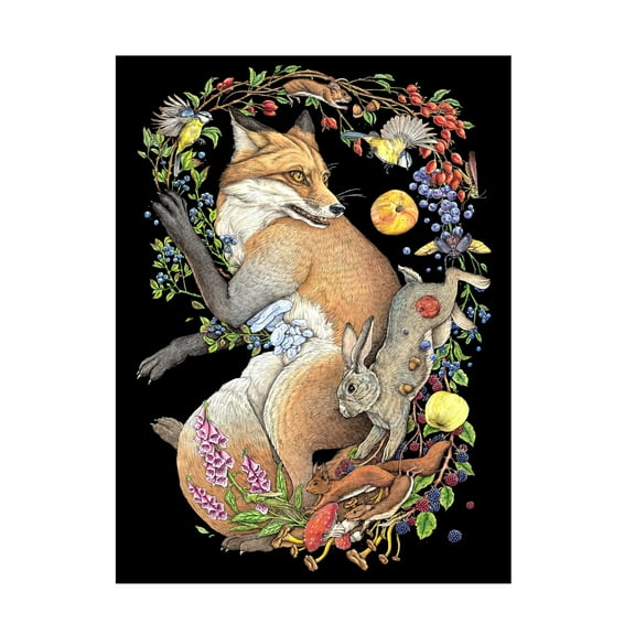 Trademark Fine Art Lea Chaillaud Foxglove Canvas Wall Art