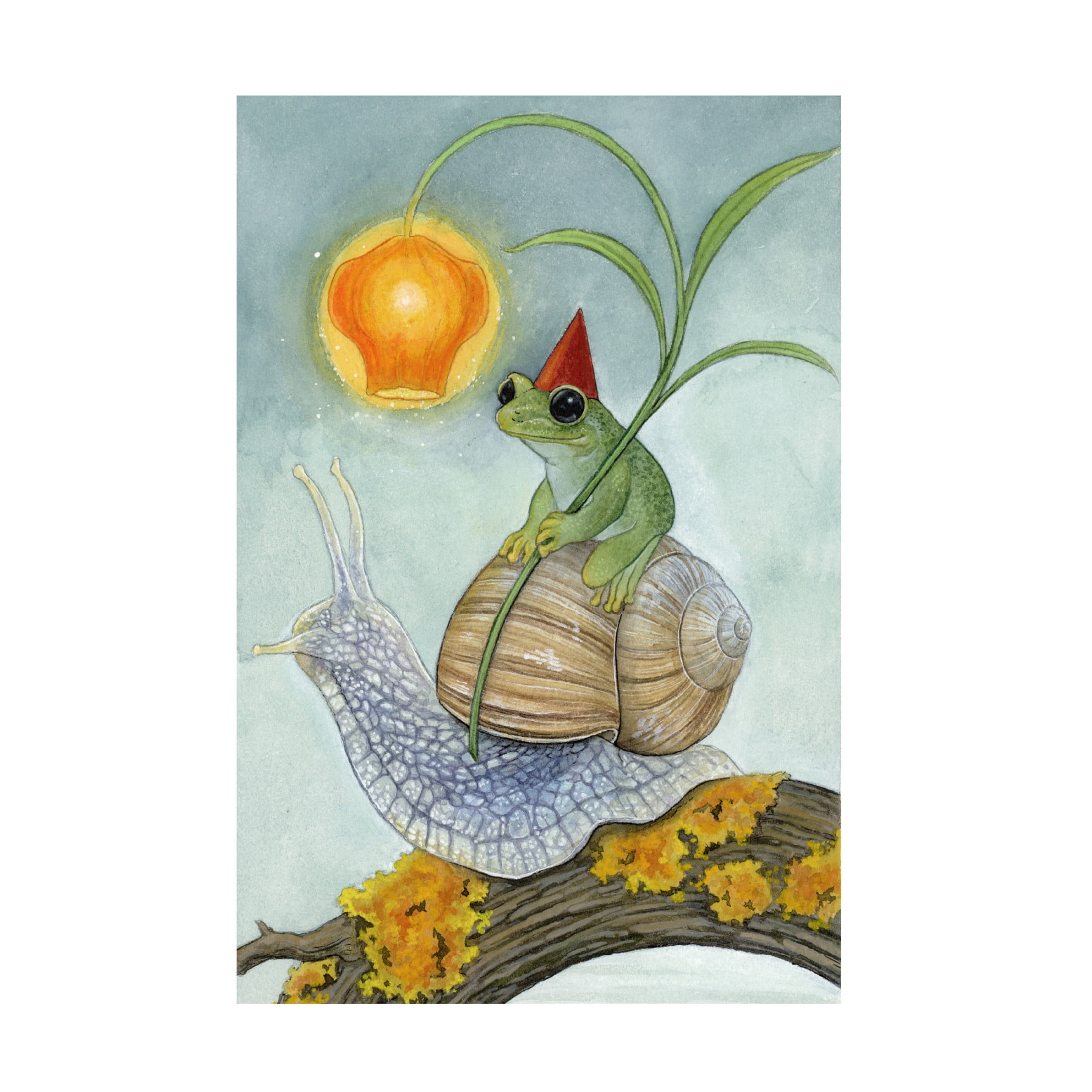 Trademark Fine Art Lea Chaillaud Onward Canvas Wall Art