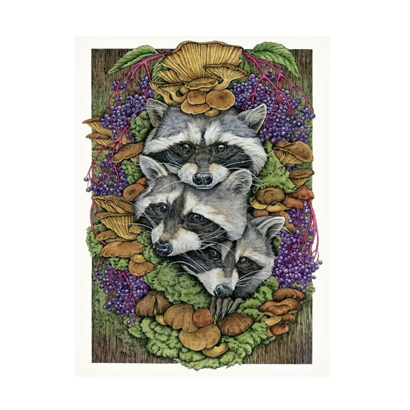 Trademark Fine Art Lea Chaillaud The Tree Keepers Canvas Wall Art