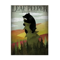 Trademark Fine Art 'Leaf Peeper' Canvas Art by Ryan Fowler