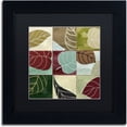 thumbnail image 1 of Trademark Fine Art "Leaf Story III" Canvas Art by Color Bakery Black Matte, Black Frame, 1 of 1