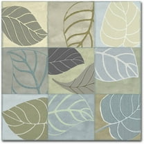 Trademark Fine Art "Leaf Story IV" Canvas Art by Color Bakery