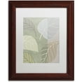 thumbnail image 1 of Trademark Fine Art "Leaf Story V" Canvas Art by Color Bakery White Matte, Wood Frame, 1 of 1