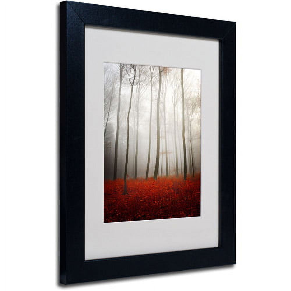 Trademark Fine Art "Leafless" Canvas Art by Philippe Sainte-Laudy, Black Frame