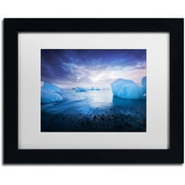Trademark Fine Art 'Leave a Trace' Canvas Art by Philippe Sainte-Laudy, White Matte, Black Frame