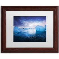 Trademark Fine Art 'Leave a Trace' Canvas Art by Philippe Sainte-Laudy, White Matte, Wood Frame