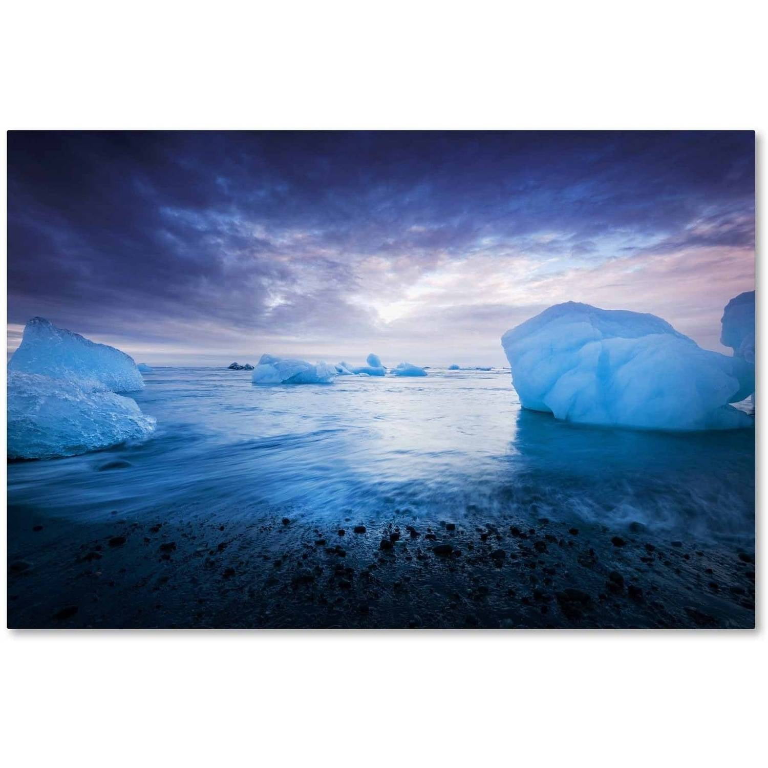 Trademark Fine Art 'Leave a Trace' Canvas Art by Philippe Sainte-Laudy