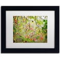 thumbnail image 1 of Trademark Fine Art "Leaves in the Wind" Canvas Art by Philippe Sainte-Laudy, White Matte, Black Frame, 1 of 1