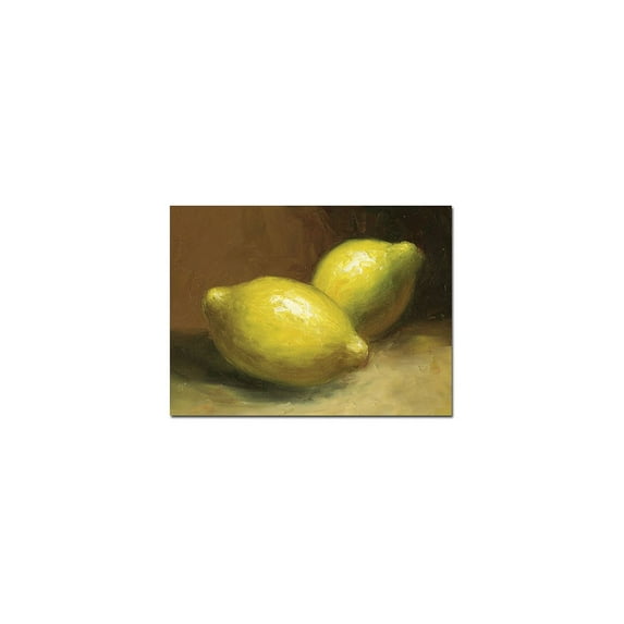Trademark Fine Art "Lemons" Canvas Art