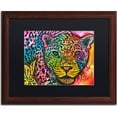thumbnail image 1 of Trademark Fine Art "Leopard" Canvas Art by Dean Russo, Black Matte, Wood Frame, 1 of 1