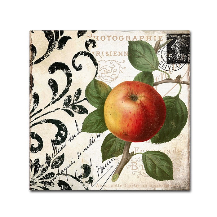 Trademark Fine Art "Les Fruits Jardin IV" Canvas Art by Color Bakery