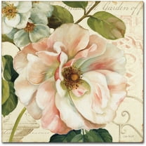 Trademark Fine Art "Les Jardin II" Canvas Art by Lisa Audit