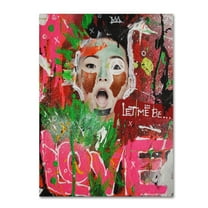 Trademark Fine Art 'Let Me Be Love' Canvas Art by Sr.LaSso