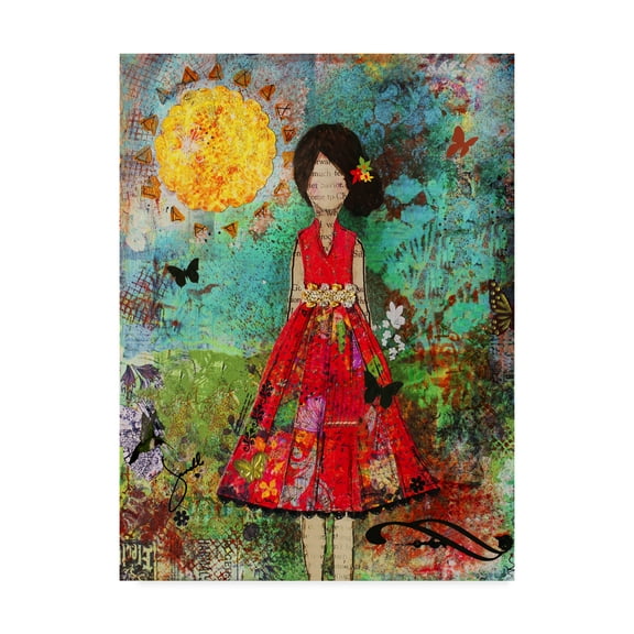 Trademark Fine Art 'Let The Sun Shine In' Canvas Art by Janelle Nichol