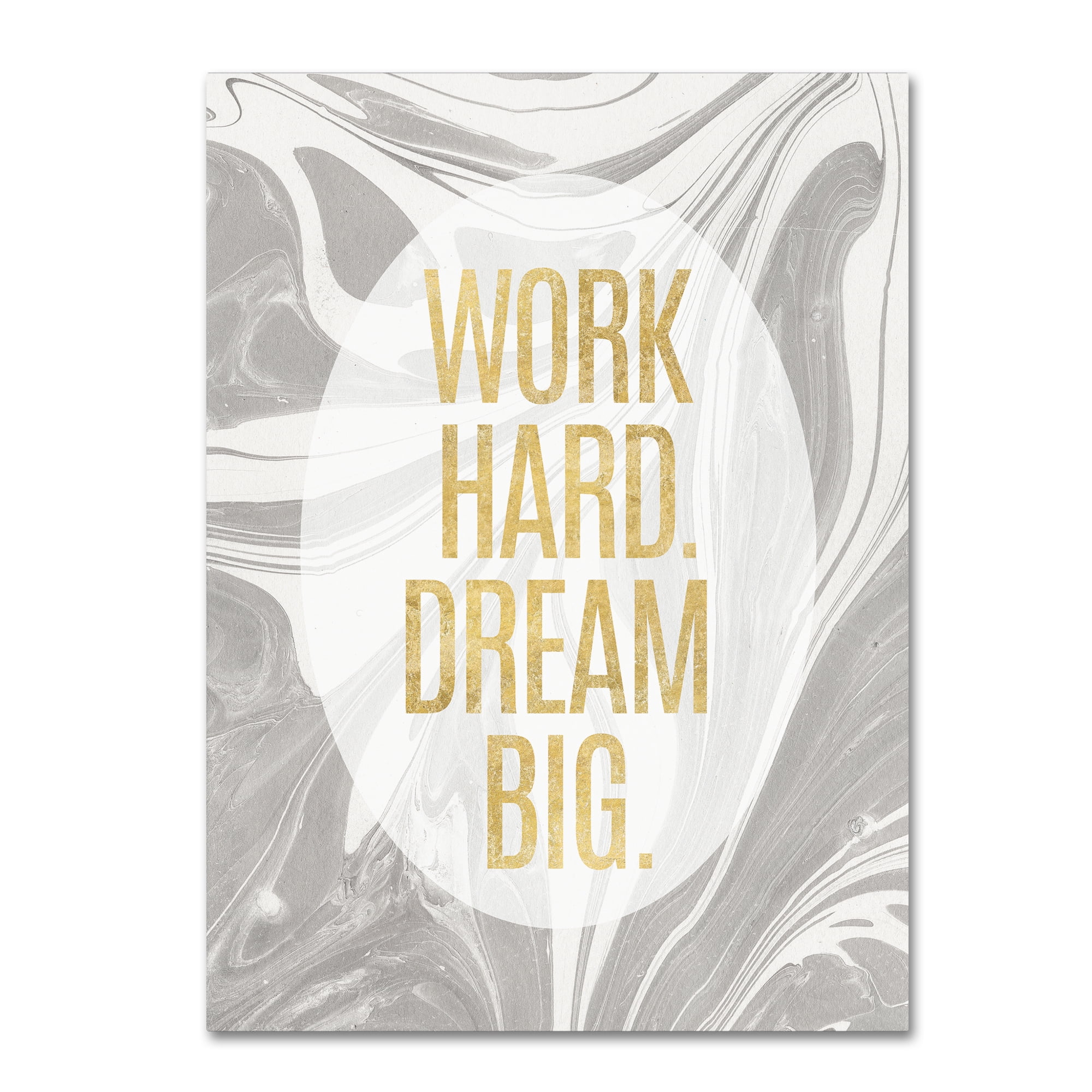 Trademark Fine Art 'Let's Go for the Gold II' Canvas Art by Wild Apple Portfolio