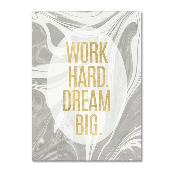 Trademark Fine Art 'Let's Go for the Gold II' Canvas Art by Wild Apple Portfolio