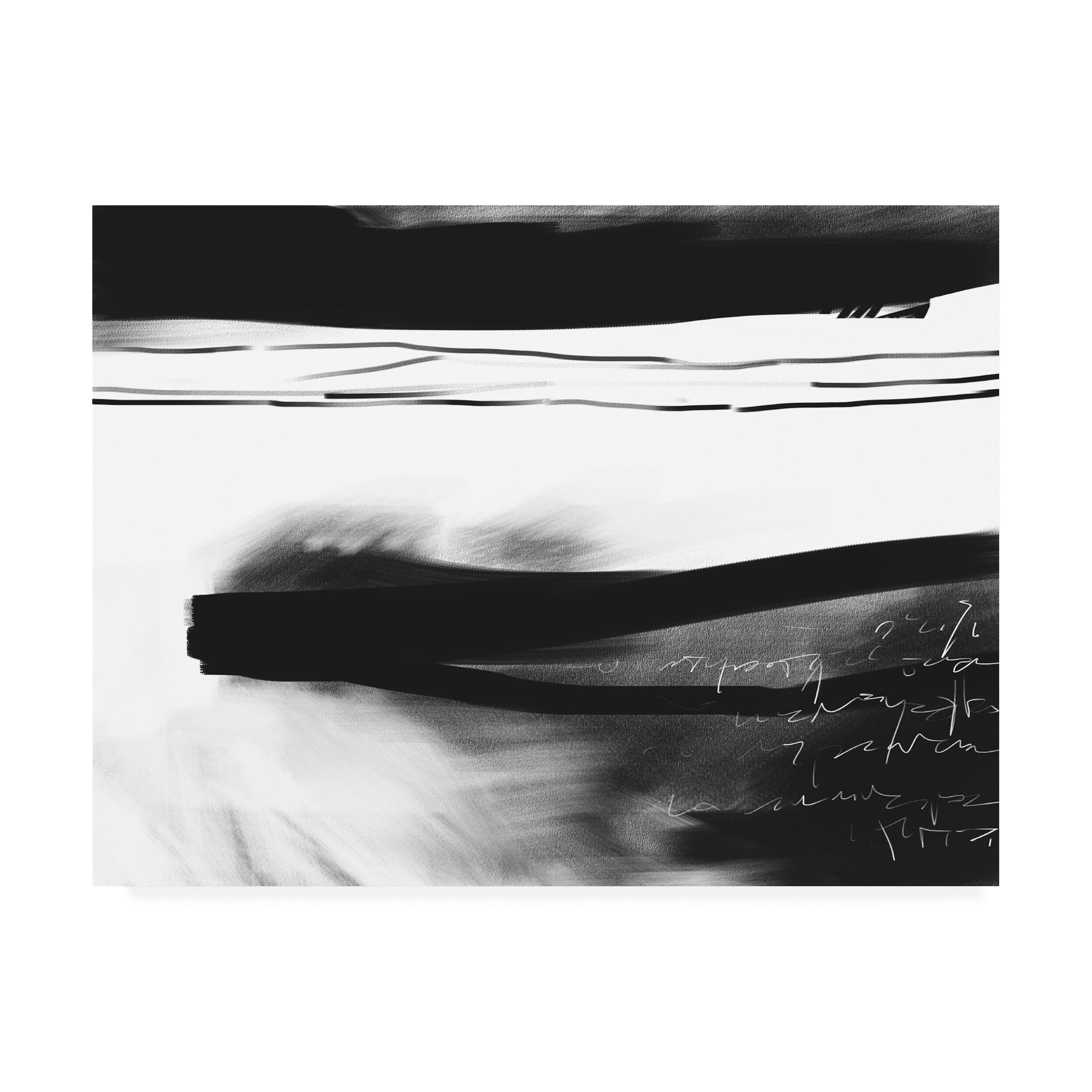 Trademark Fine Art 'Letter No. 2' Canvas Art by Simona Goca