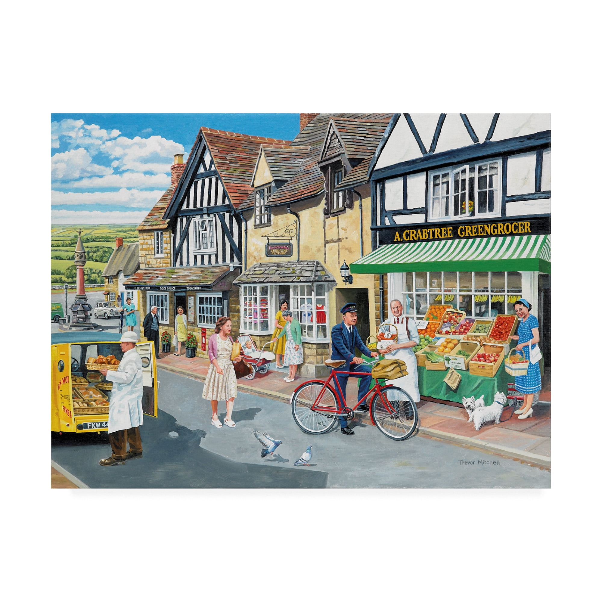 Trademark Fine Art 'Letters For The Greengrocer' Canvas Art by Trevor Mitchell