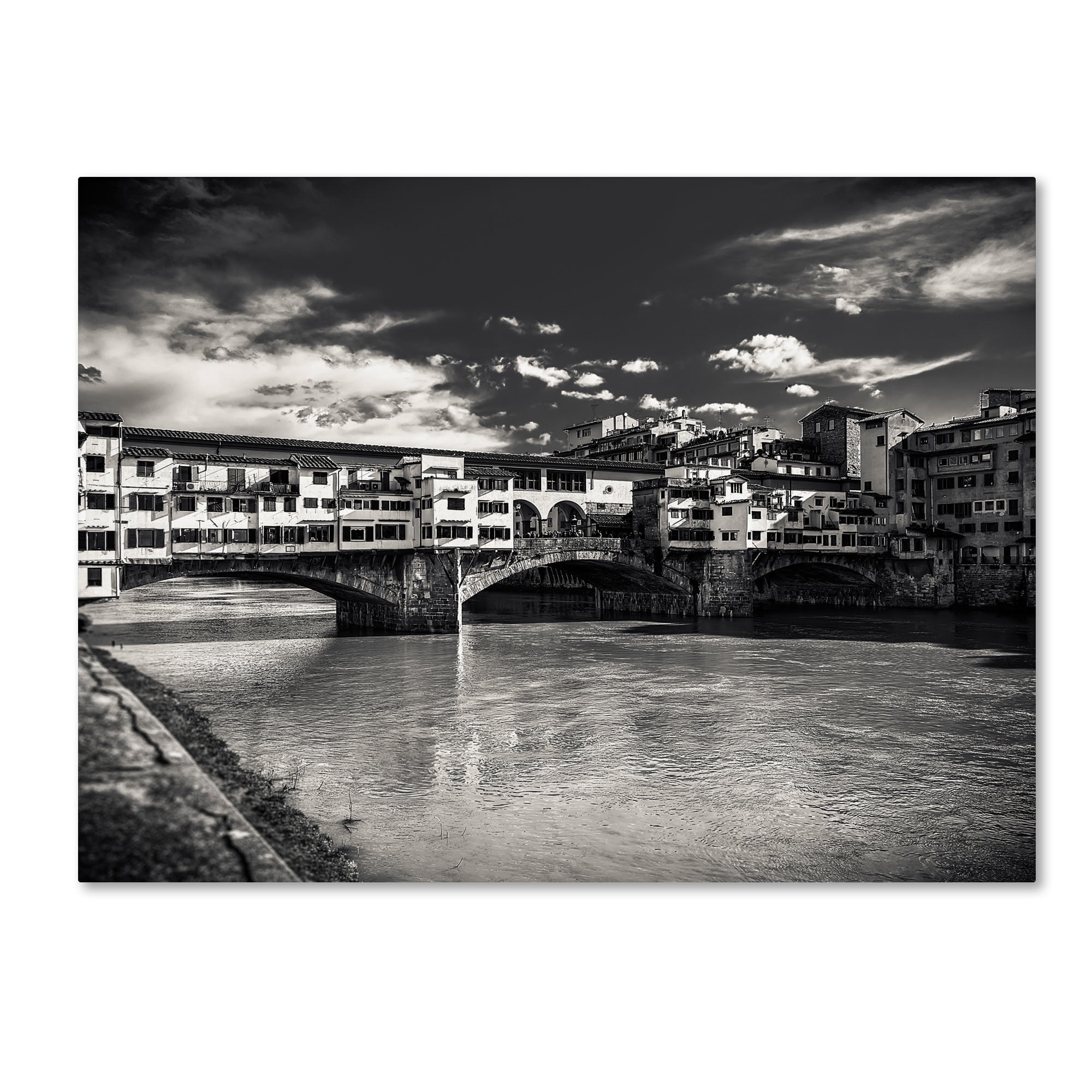 Trademark Fine Art "Letters From Florence" Canvas Art by Giuseppe Torre