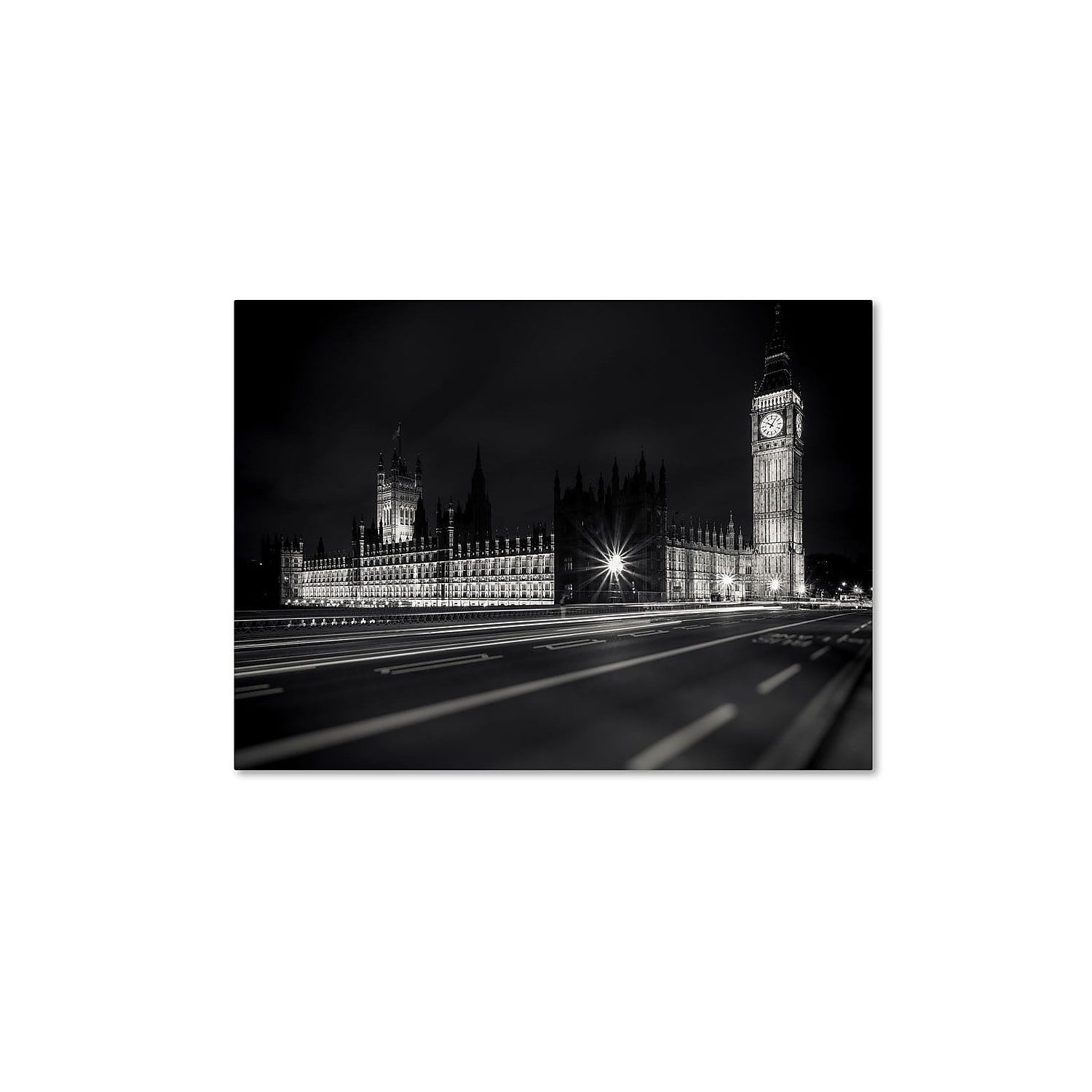 Trademark Fine Art "Letters From London 2" Canvas Art by Giuseppe Torre