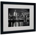 thumbnail image 1 of Trademark Fine Art "Letters From London" by Giuseppe Torre, Black Frame, 1 of 5