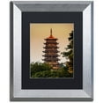 thumbnail image 1 of Trademark Fine Art "Light Pagoda" Canvas Art by Philippe Hugonnard, Black Matte, Silver Frame, 1 of 4
