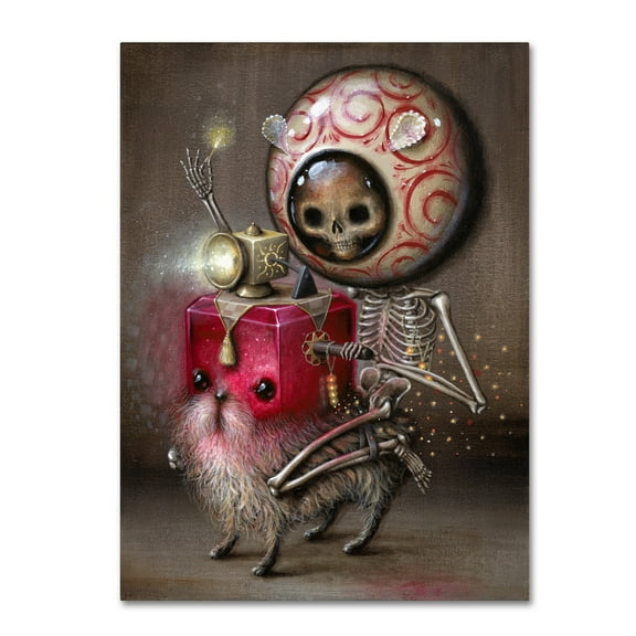 Trademark Fine Art 'Light Rider' Canvas Art by Jason Limon