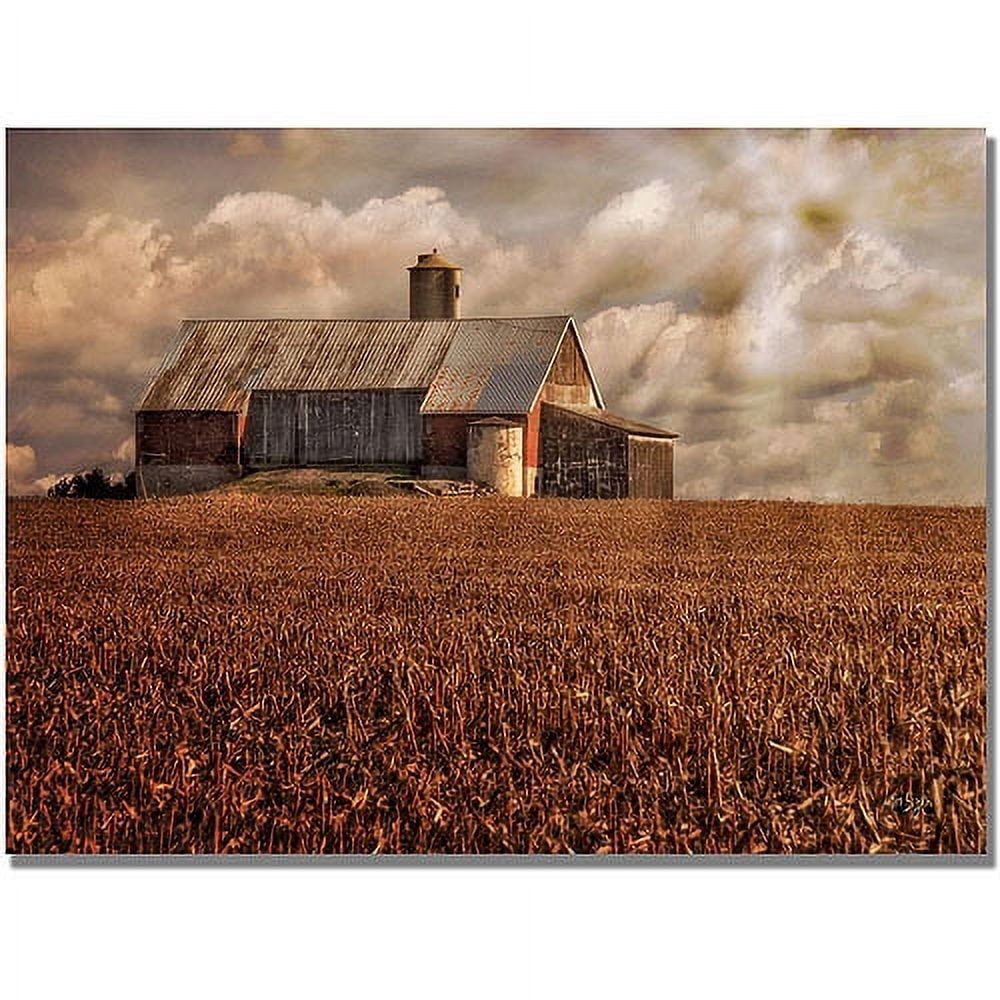Trademark Fine Art "Light for the Farm" Canvas Wall Art by Lois Bryan