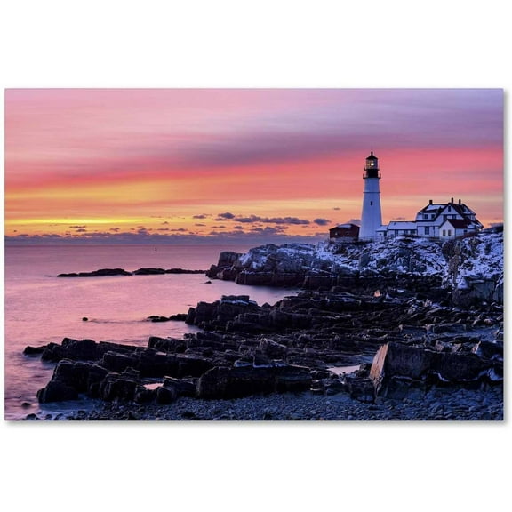 Trademark Fine Art 'Light of Dawn' Canvas Art by Michael Blanchette Photography