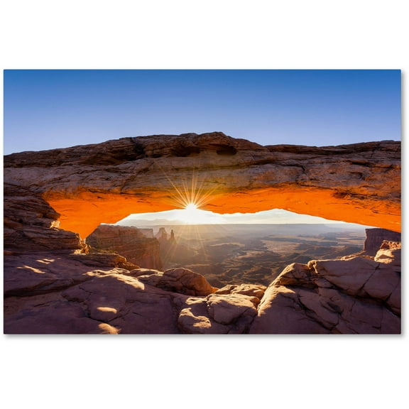 Trademark Fine Art "Lighted Frame" Canvas Art by Michael Blanchette Photography