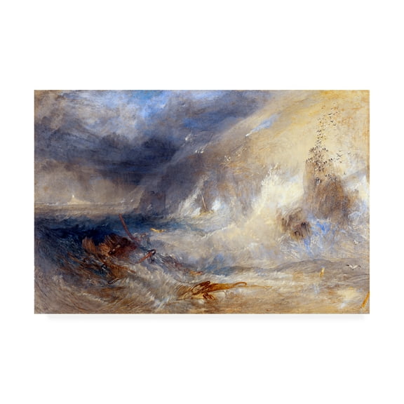 Trademark Fine Art 'Lighthouse' Canvas Art by Turner