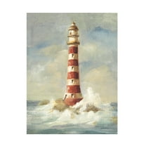 Trademark Fine Art 'Lighthouse II' Canvas Art by Danhui Nai