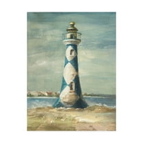 Trademark Fine Art 'Lighthouse IV' Canvas Art by Danhui Nai