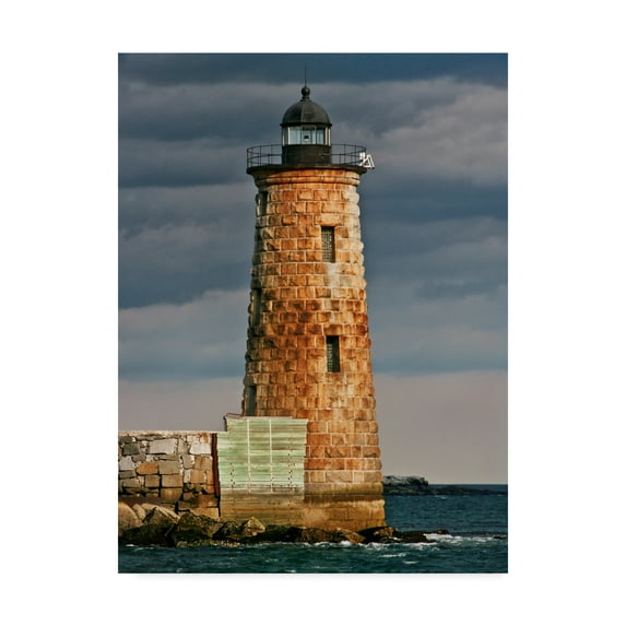 Trademark Fine Art 'Lighthouse Views V' Canvas Art by Rachel Perry