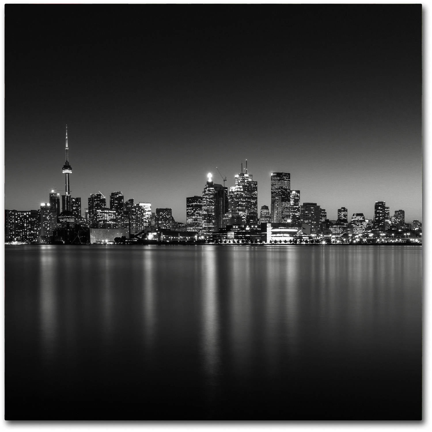 Trademark Fine Art "Lights" Canvas Art by Dave MacVicar