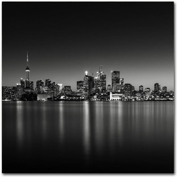 Trademark Fine Art "Lights" Canvas Art by Dave MacVicar