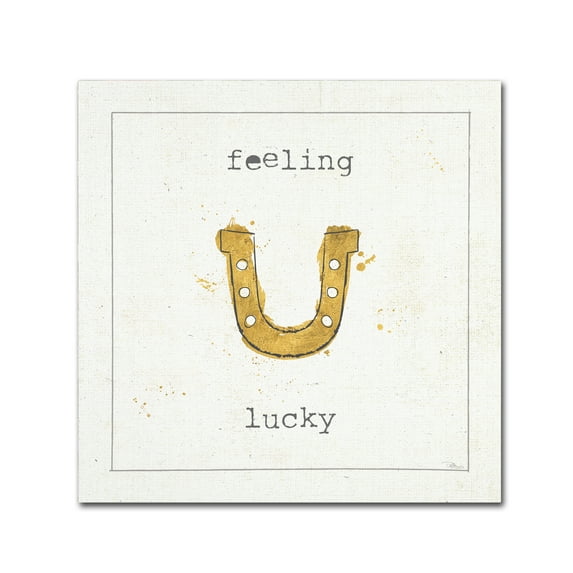 Trademark Fine Art 'Lil Memos Feeling Lucky' Canvas Art by Pela Studio