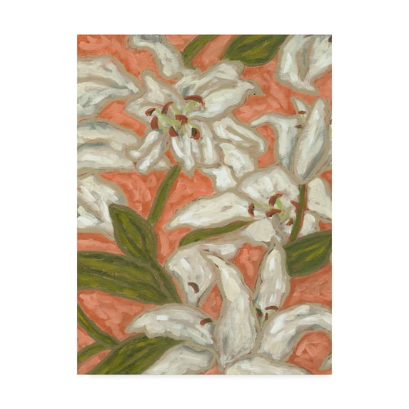 Trademark Fine Art 'Lily Menagerie I' Canvas Art by Karen Deans