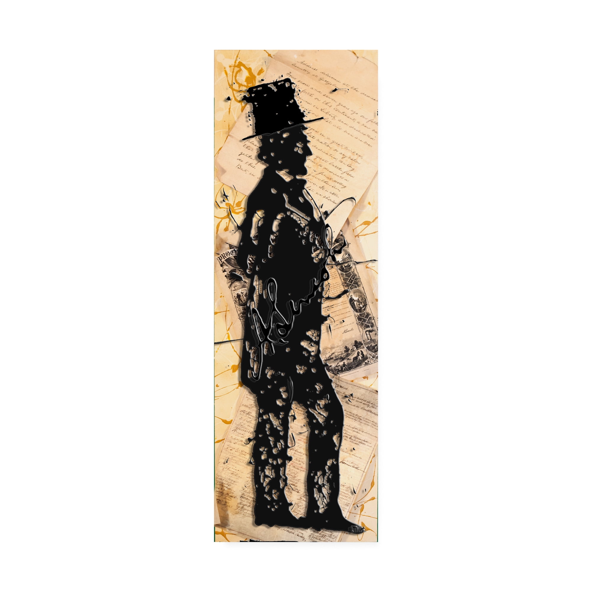 Trademark Fine Art 'Lincoln Tall' Canvas Art by Roderick Stevens