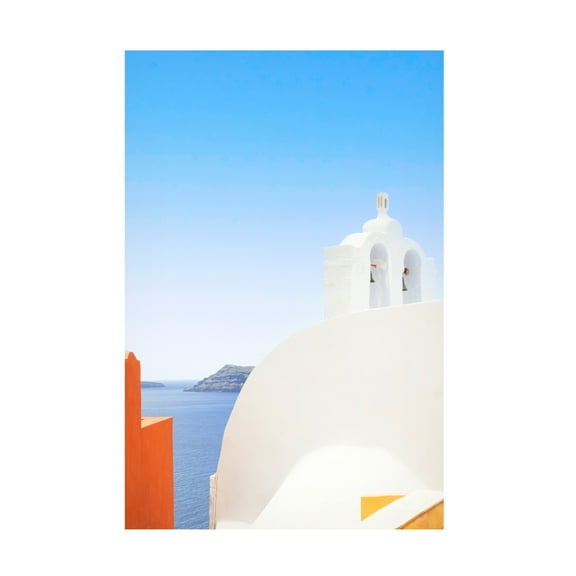 Trademark Fine Art Linda Wride A Splash Of Orange Canvas Wall Art