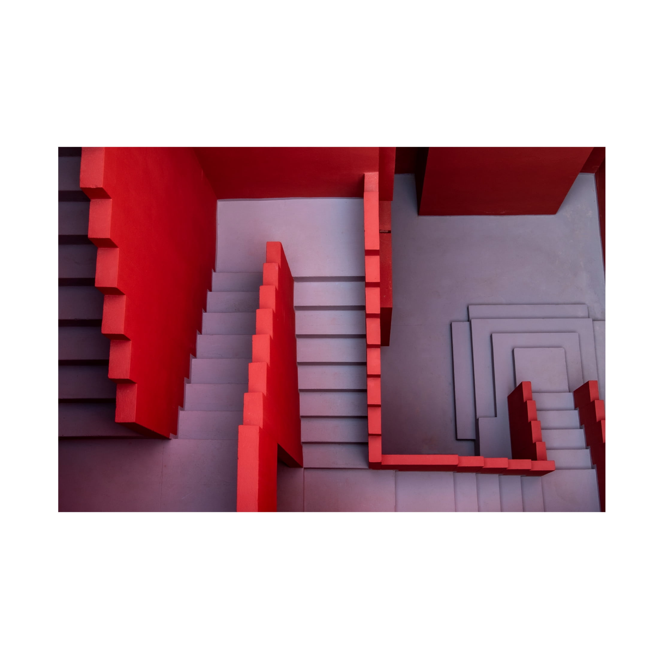 Trademark Fine Art Linda Wride Muralla Roja 16 Canvas Wall Art