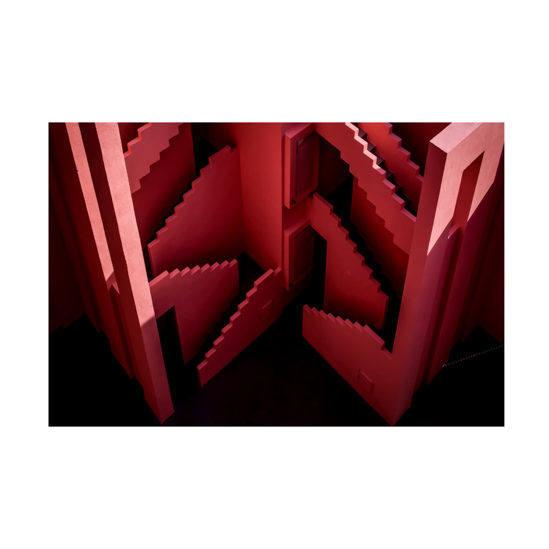 Trademark Fine Art Linda Wride Muralla Roja 46 Canvas Wall Art