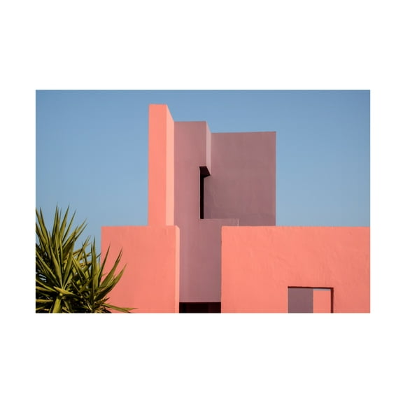 Trademark Fine Art Linda Wride  Muralla Roja 49 Canvas Wall Art